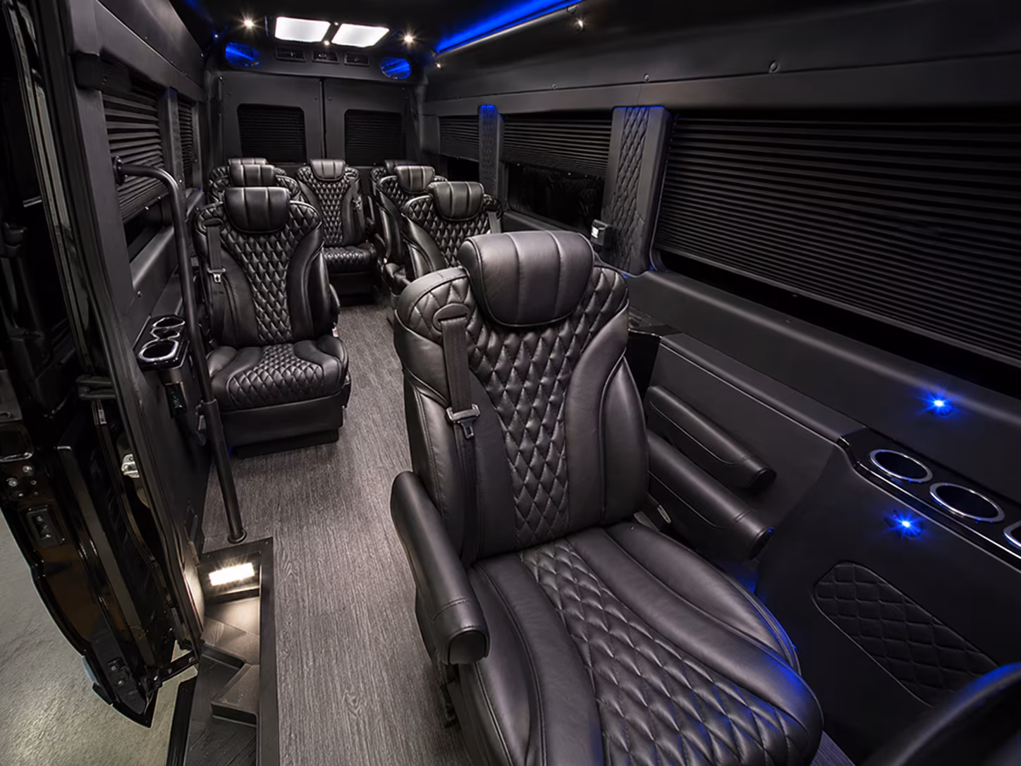 salt lake city event transportation onboard seating