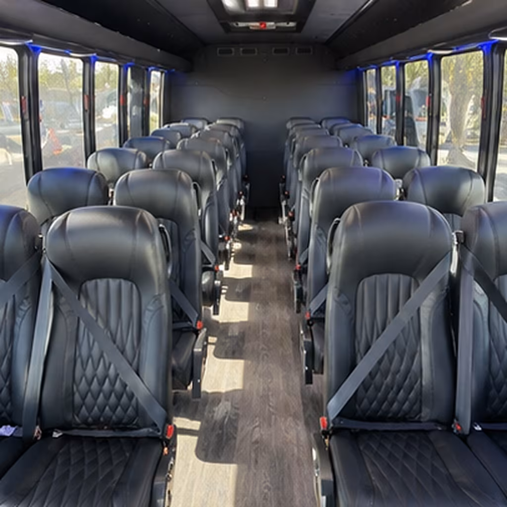 salt lake city sporting event transportation onboard seating
